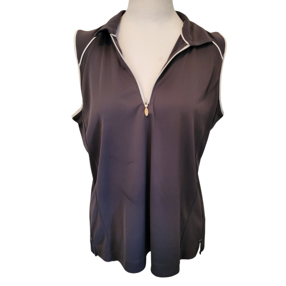 Slazenger Sleeveless Golf Top Blue sz L